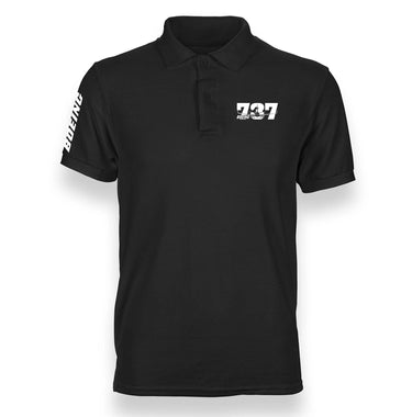 B737 DESIGNED POLO SHIRT THE AV8R
